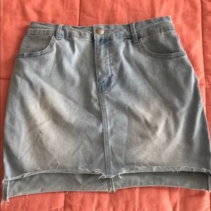 Jean skirt